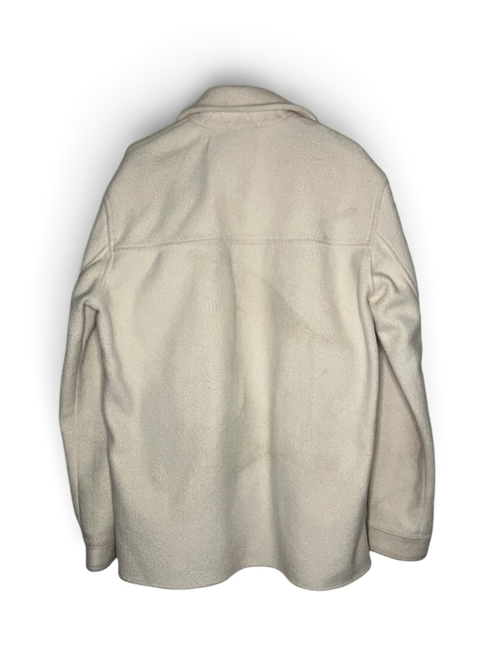 Jackson Rowe Cream Teddy Shacket Jacket - Picture 2 of 2
